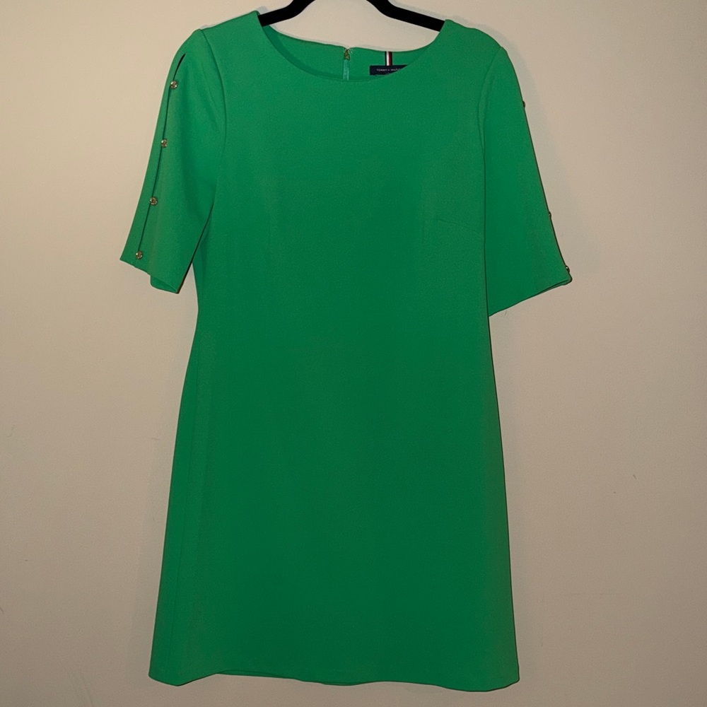 Tommy Hilfiger Green Women's Dress Size 10